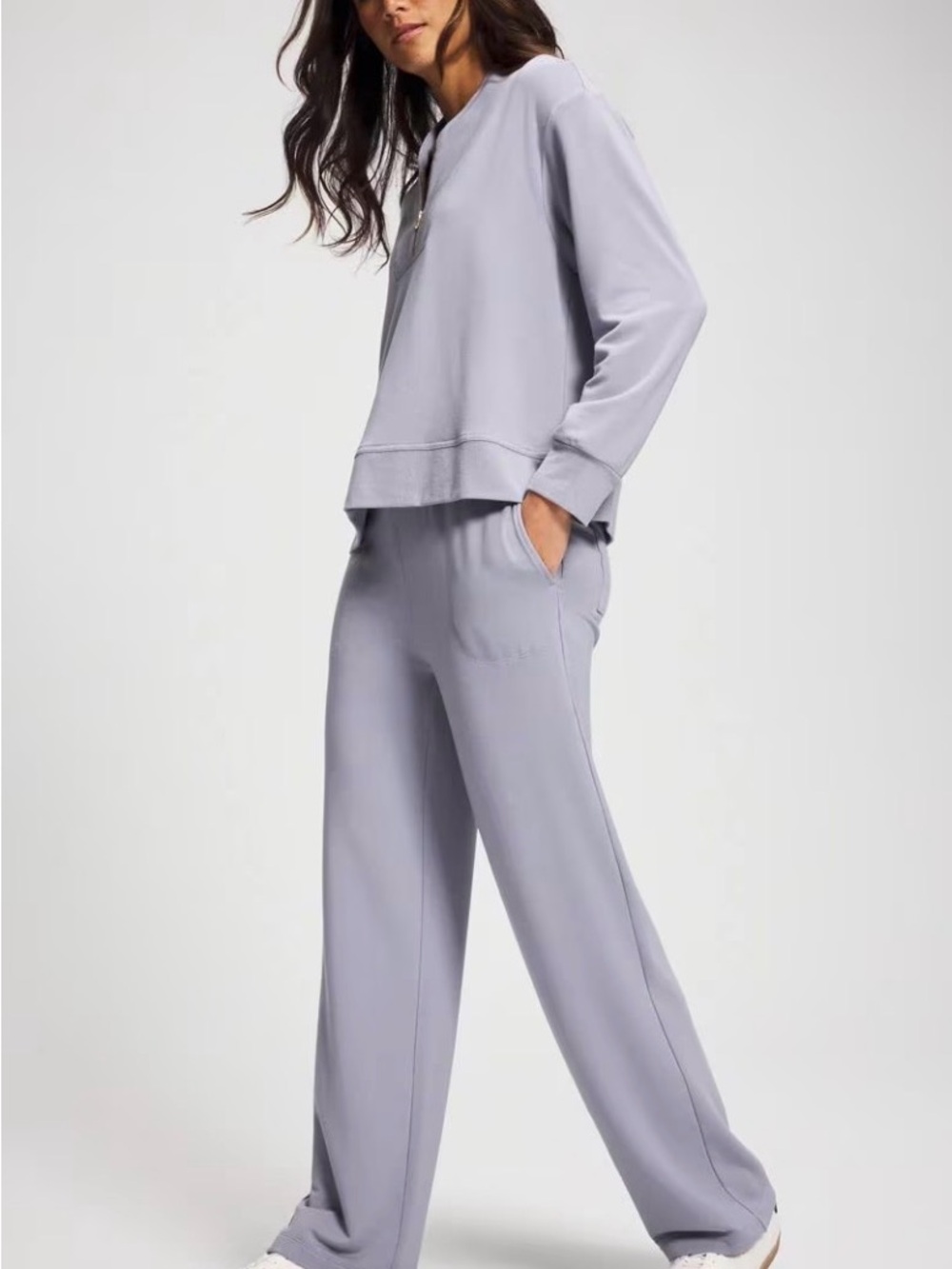 Soma Periwinkle Two-Piece Lounge Pajama Set